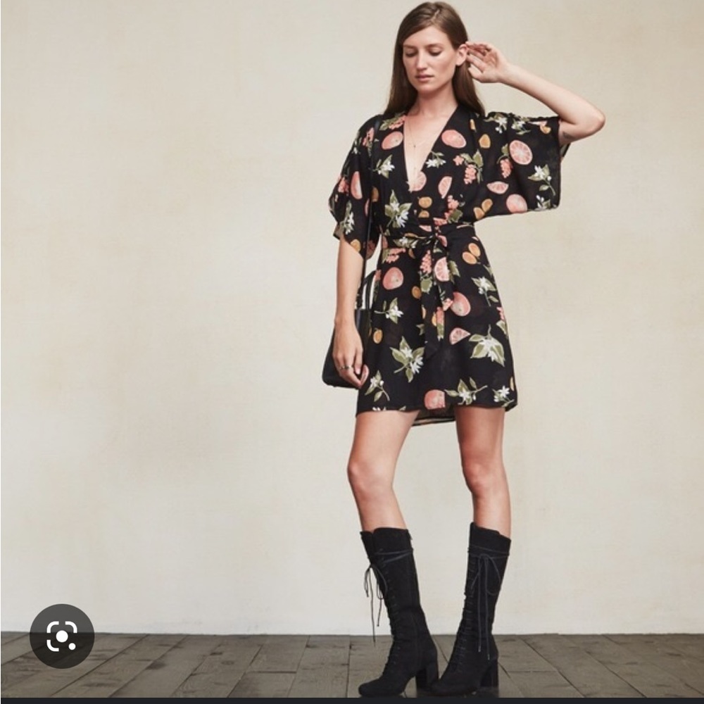 Reformation Dress - Tahara Dress in Fruitcake